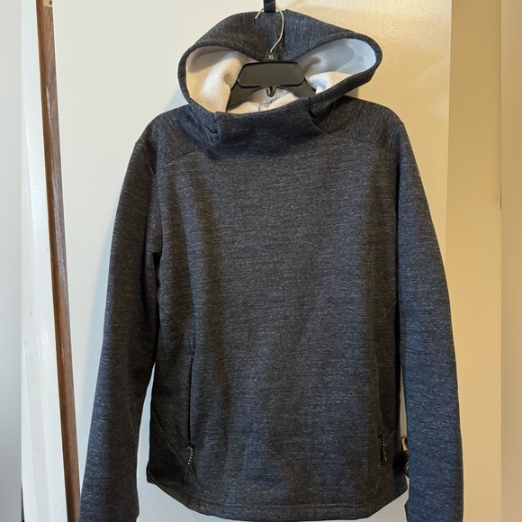 Men Gray Hoodie Size Medium - FLX Brand - Picture 1 of 6